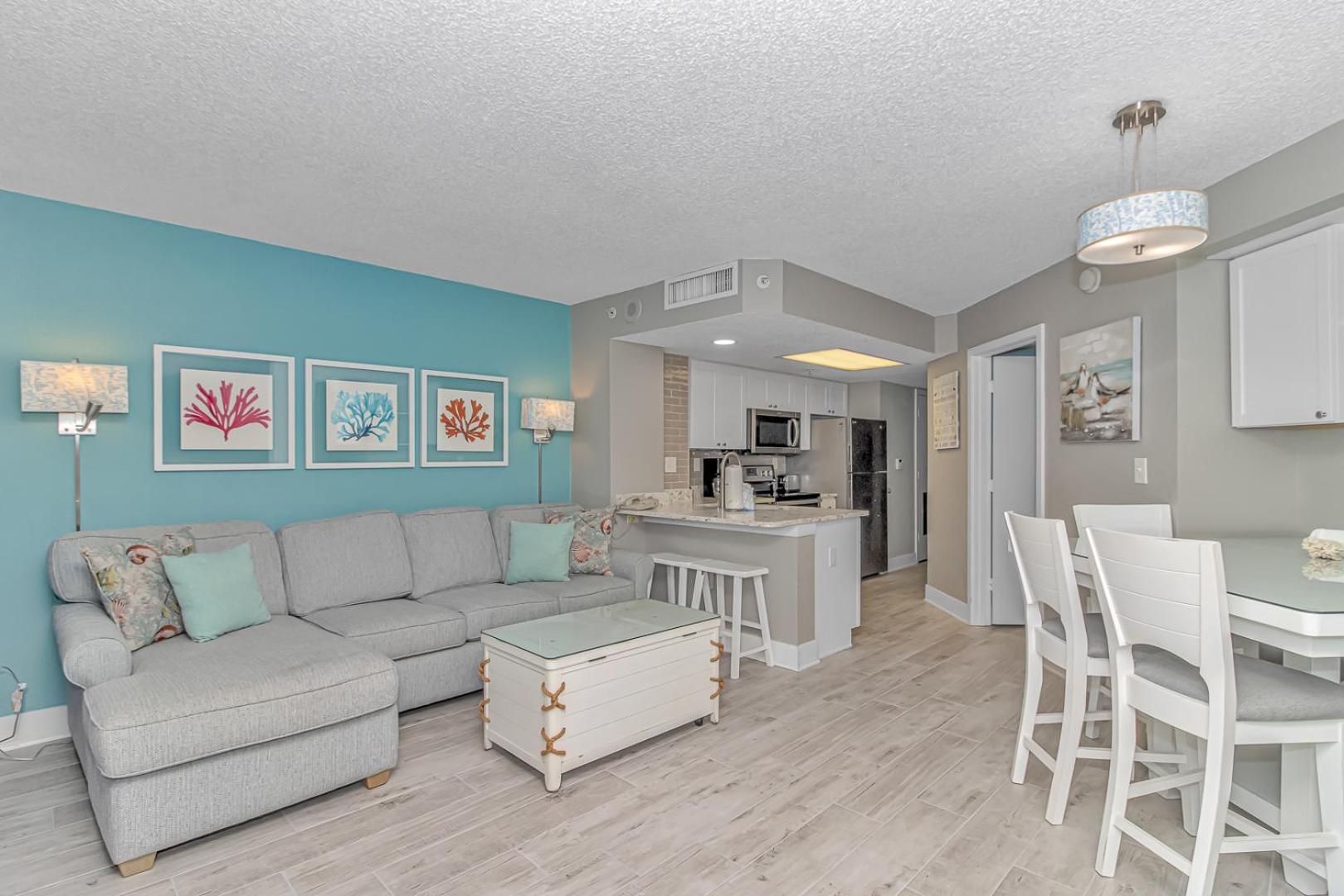 Immaculate! Beautifully Renovated Oceanfront 1 Bedroom Suite - Sleeps 6! - Roxanne Towers Unit 804 Myrtle Beach Exterior photo